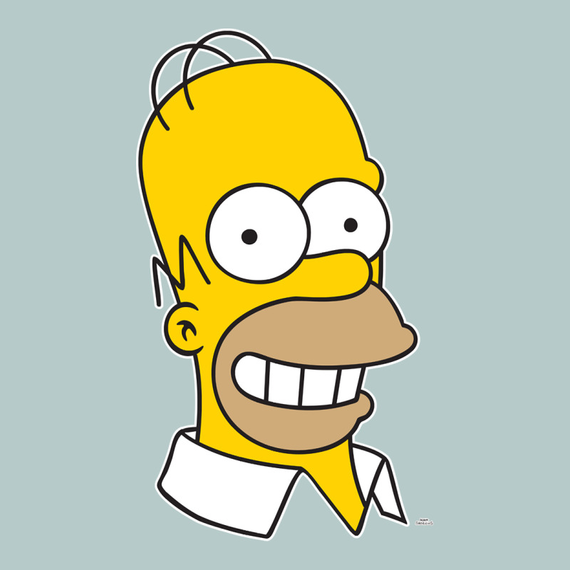 The Simpsons Homer Simpson Face Sweatshirt Heavy Core Tee by linhVisuals | Teevron