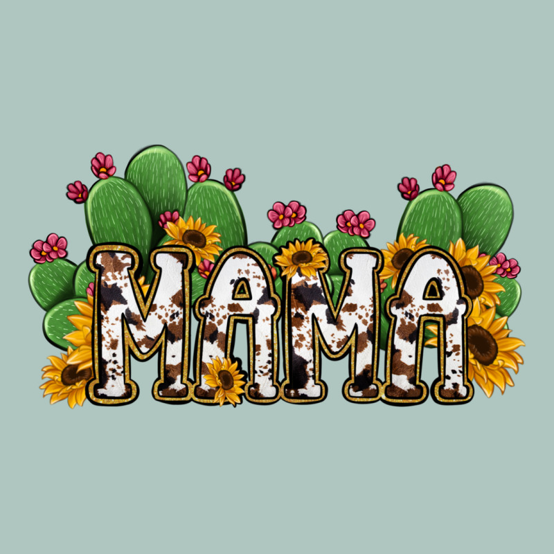 Cactus Cowhide Sunflower Mama And Mini Set Premium Sweatshirt by Jasminsmagicworld | Teevron