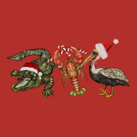 Christmas Alligator Pelican Crawfish Premium Hoodie | Teevron