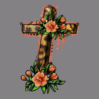 Flower Cross Heavyweight Hoodie | Teevron