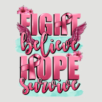 Fight Believe Hope Survive Cancer Awareness Classic Tee | Teevron