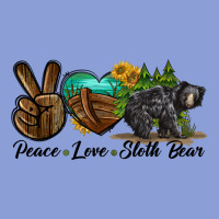 Peace Love Sloth Bear Long Sleeve Tee | Teevron