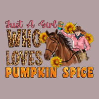 Just A Girl Who Loves Pumpkin Spice Cowgirl Vintage Hoodie | Teevron