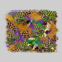 Mardi Gras Plaid Purple Glitter Cowhide  Leopard Premium Tee | Teevron