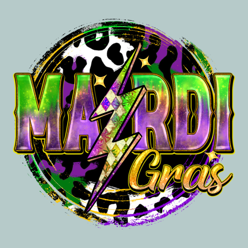Mardi Gras Lightning Heavy Core Tee by FaDigitalArtStudio | Teevron