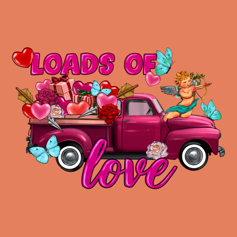 Loads Of Love Valentine's Day Truck Classic Tee by FaDigitalArtStudio | Teevron