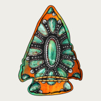 Gemstone Arrowhead Zipper Hoodie | Teevron