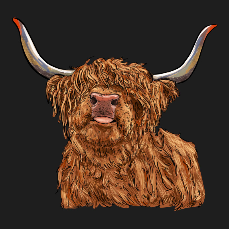 Highland Cow Heavyweight Hoodie by RanaPortraitStore | Teevron