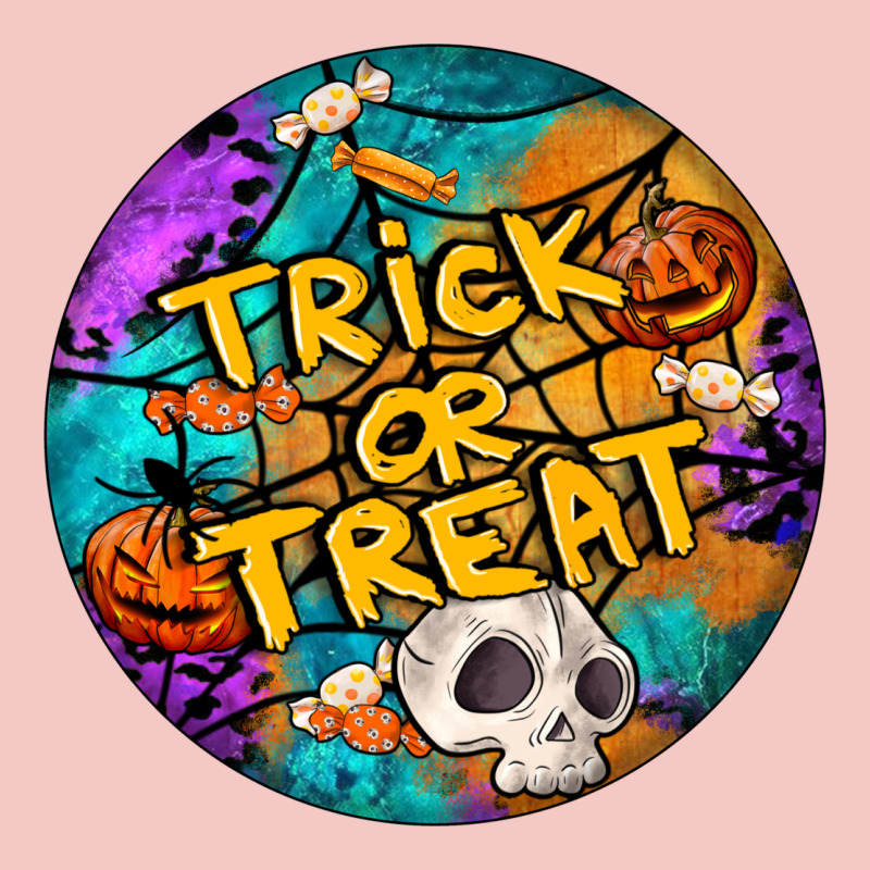 Trick Or Treat Hallowen Round Urban Heavy Tee by LillyAllenDesigns | Teevron