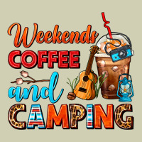 Weekends Coffee And Camping Frappe Coffee Heavy Core Tee | Teevron