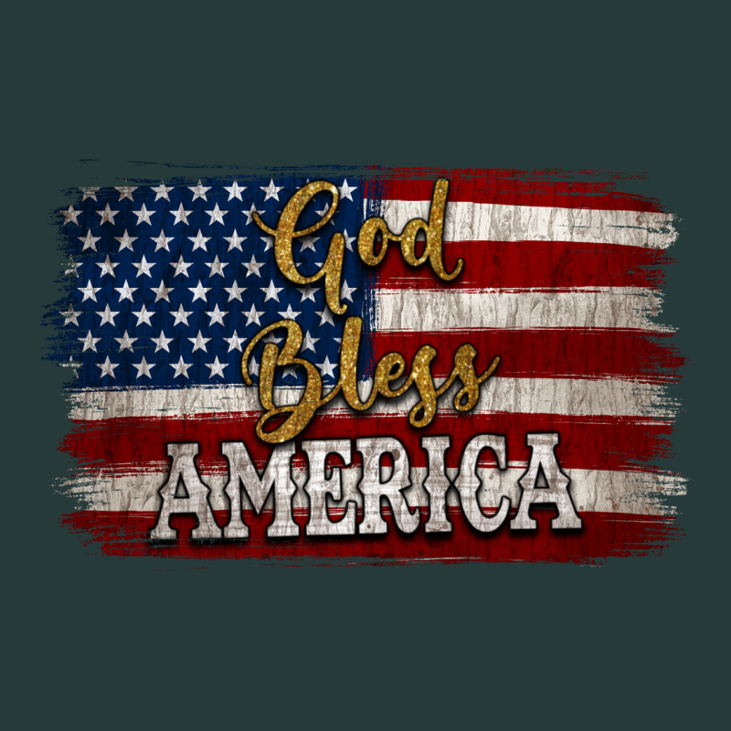 God Bless America Distressed Flag Premium Sweatshirt by Jasminsmagicworld | Teevron