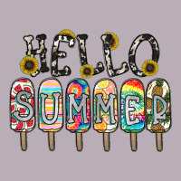 Name Vibrant Summer Greeting With Popsicles Vintage Tee | Teevron