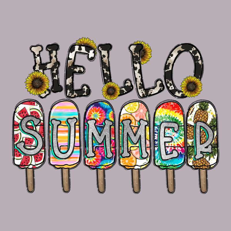 Name Vibrant Summer Greeting With Popsicles Vintage Tee by CowhideDigitalArt | Teevron