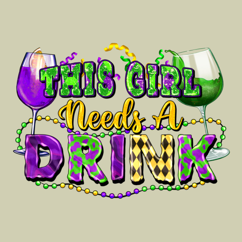 This Girl Needs A Drink Heavy Core Tee by FaDigitalArtStudio | Teevron
