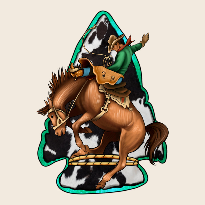 Bucking Bronco Arrowhead Zipper Hoodie by Jasminsmagicworld | Teevron