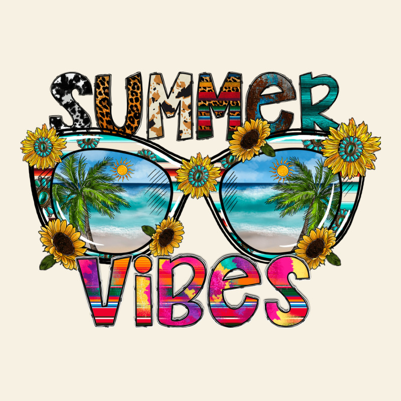 Summer Vibes Vintage Tee by CowhideDigitalArt | Teevron