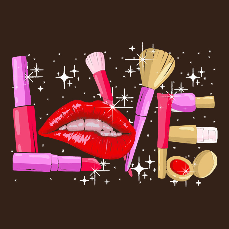 Makeup Artist T  Shirt Makeup Artist Love Cosmetician Fashion T  Shirt Heavy Core Tee by linhVisuals | Teevron