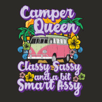 Camp Camping Camper Queen Classy Sassy And A Bit Smart Assycamper Camp Heavy Core Tee | Teevron