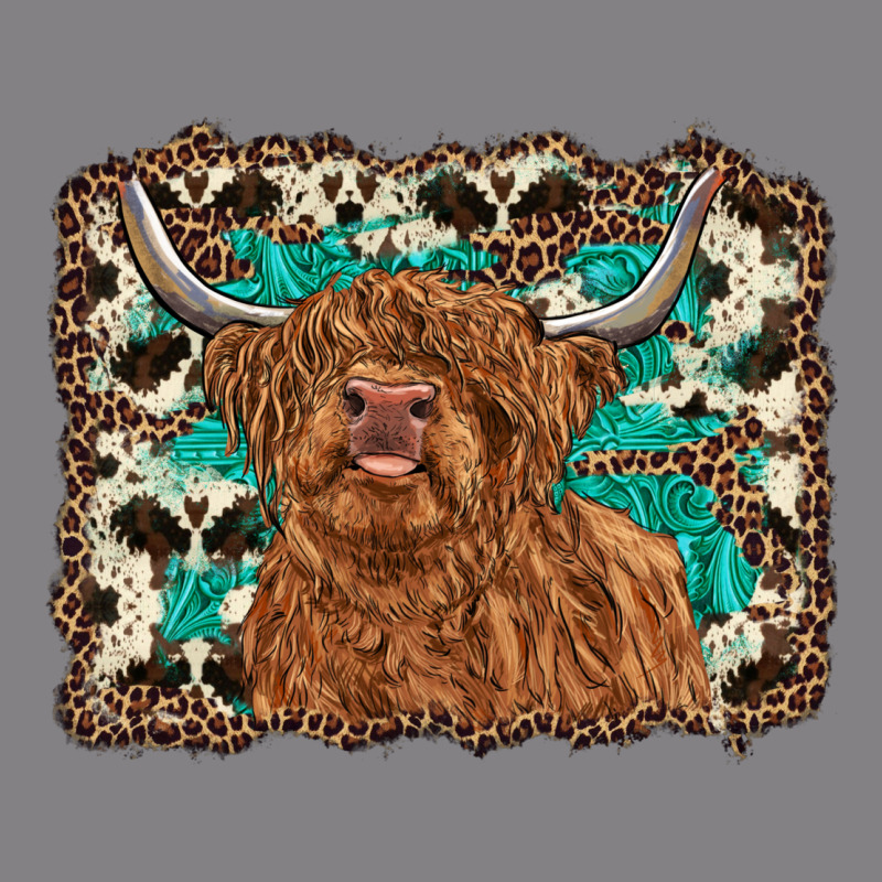 Highland Cow Western Background Heavyweight Hoodie by RanaPortraitStore | Teevron