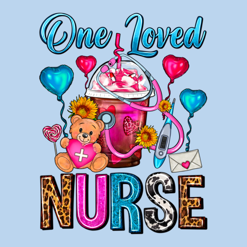 One Loved Nurse Valentines Day Frappe Coffee Classic Tee by FaDigitalArtStudio | Teevron