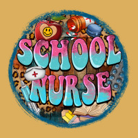 Western Groovy School Nurse Premium Hoodie | Teevron