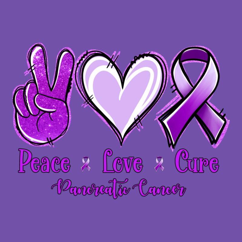 Pace Love Cure Pancreatic Cancer Premium Sweatshirt by Jasminsmagicworld | Teevron