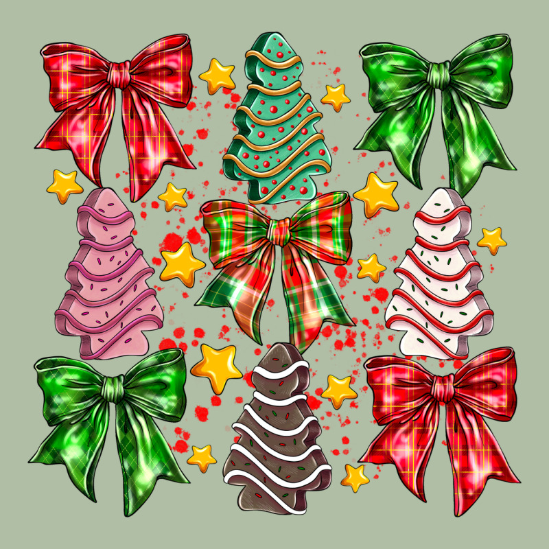 Christmas Cake Bow Urban Heavy Tee by CowhideDigitalArt | Teevron