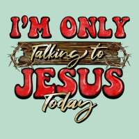 I'm Only Talking To Jesus Today Christmas Premium Hoodie | Teevron