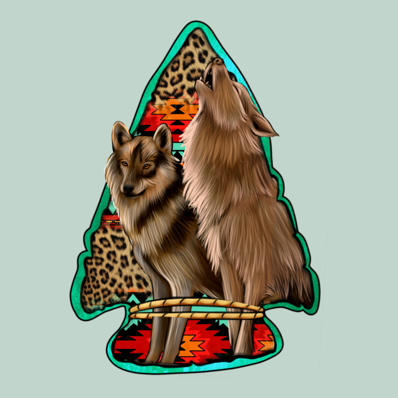 Howling Wolves Arrowhead Zipper Hoodie by Jasminsmagicworld | Teevron