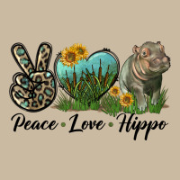 Peace Love Hippo Long Sleeve Tee | Teevron