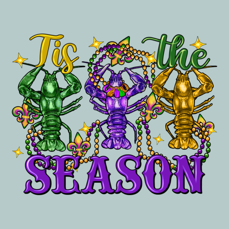 Tis The Season Crawfish Mardi Gras Heavy Core Tee by FaDigitalArtStudio | Teevron