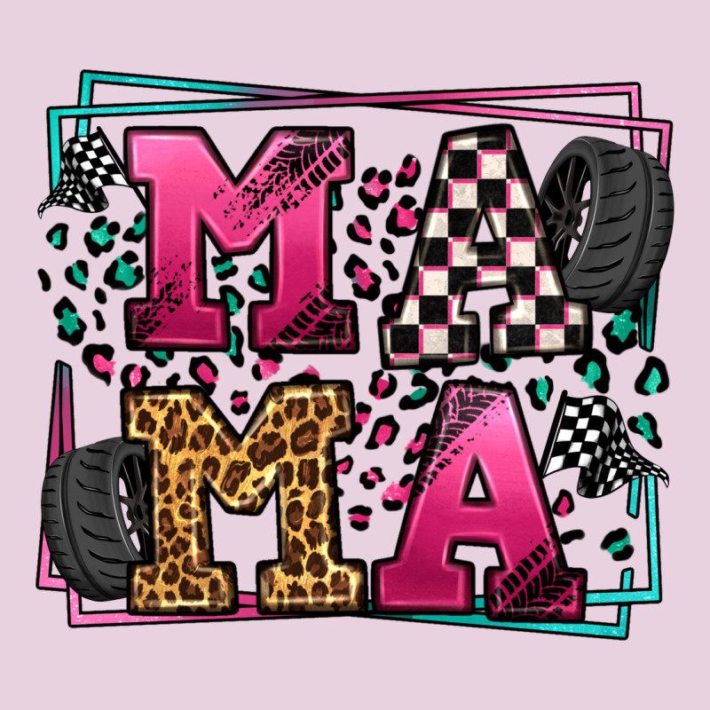 Racing Leopard Frame Mama Mother's Day Ladies Tee by LillyAllenDesigns | Teevron