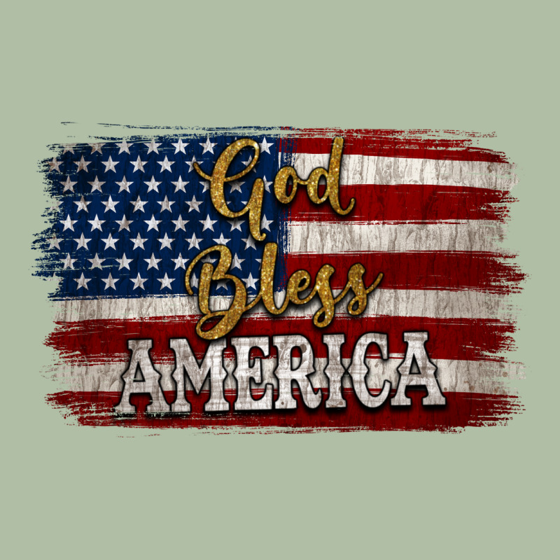 God Bless America Distressed Flag Urban Heavy Tee by Jasminsmagicworld | Teevron