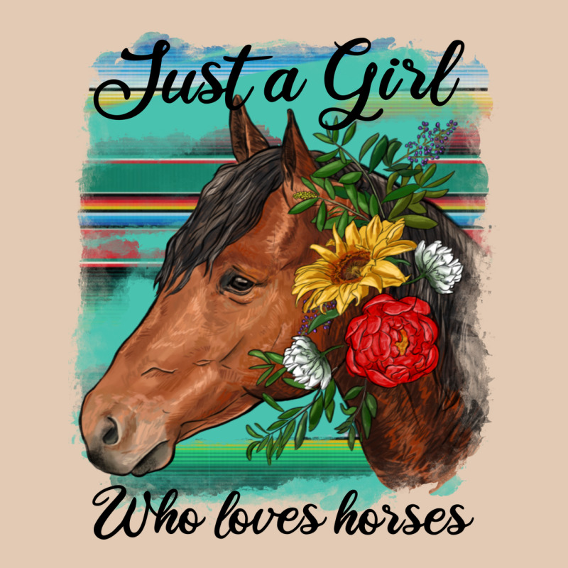 Just A Girl Who Loves Horseshoe Urban Hoodie by RanaPortraitStore | Teevron