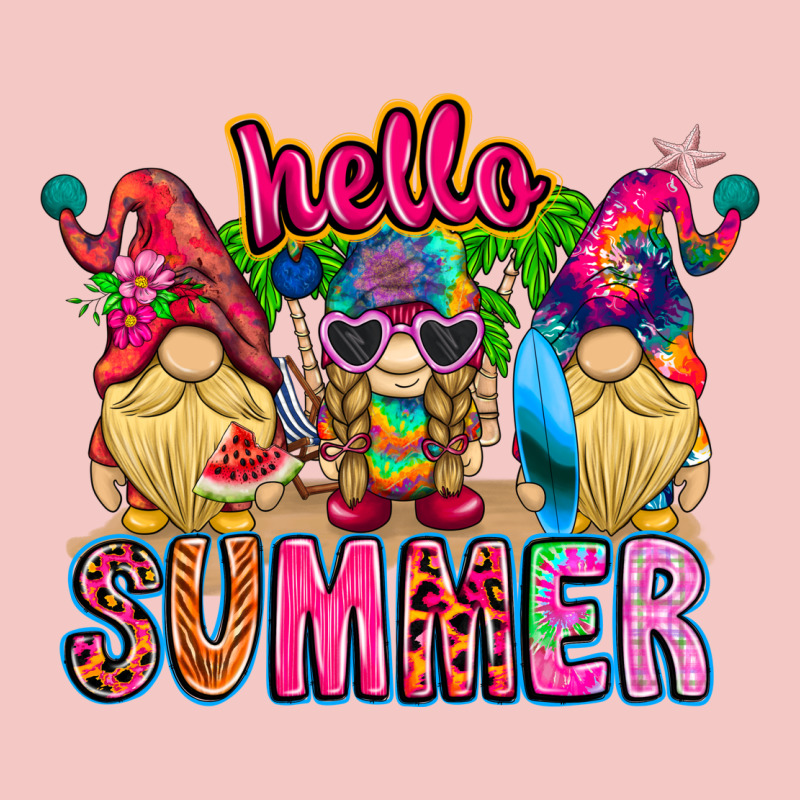 Hello Summer Gnome Urban Heavy Tee by CowhideDigitalArt | Teevron