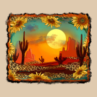 Western Desert Sunset Background Heavyweight Sweatshirt | Teevron
