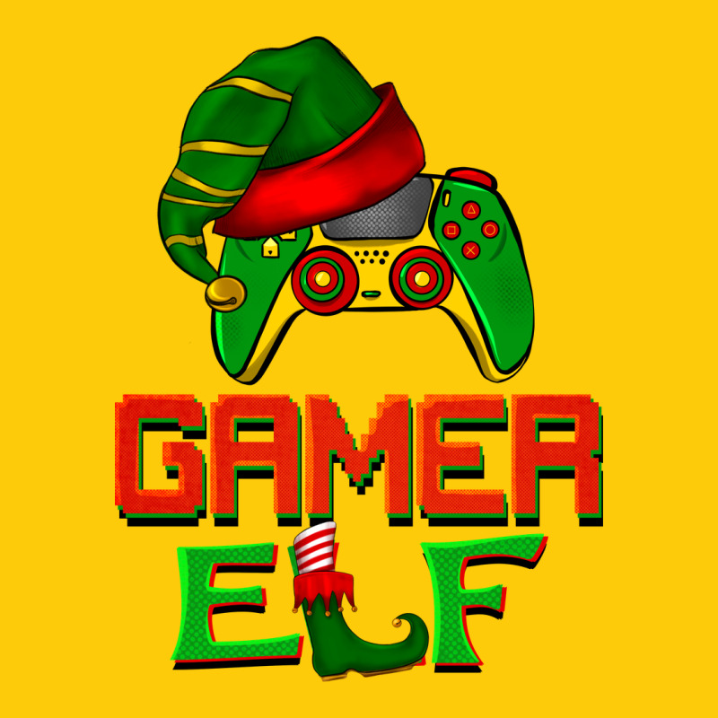 Christmas Gamer Elf Premium Hoodie by BarkalooDesign | Teevron