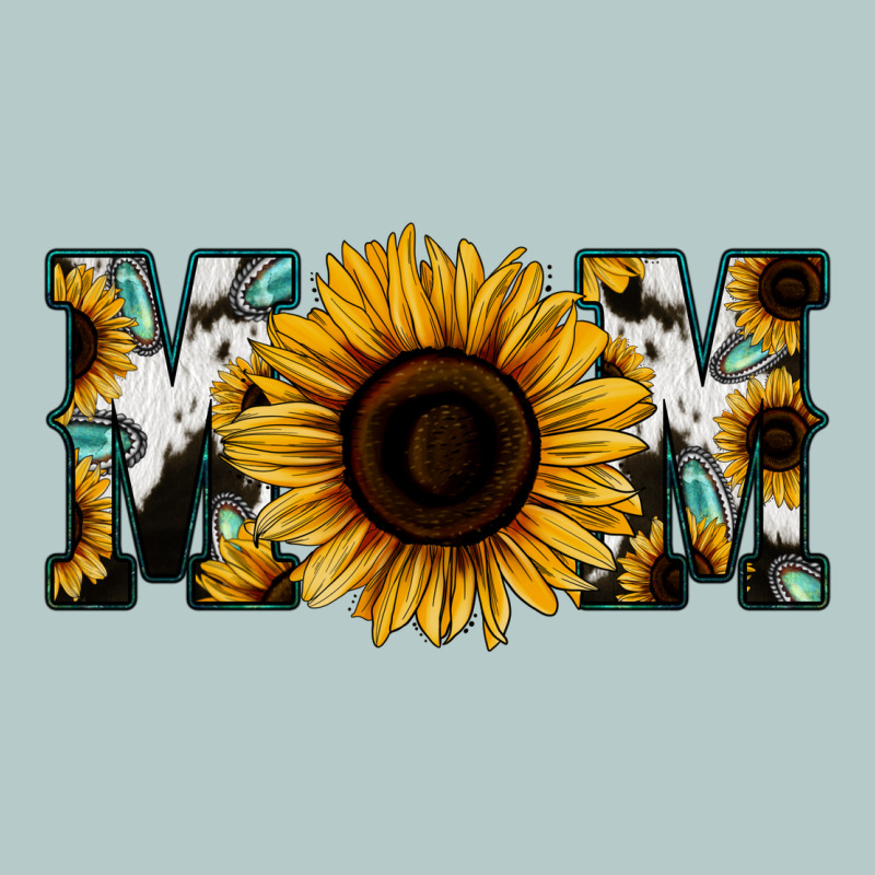 Sunflower Cowhide Mom Heavy Core Tee by Jasminsmagicworld | Teevron