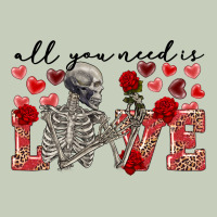 Skeleton All You Need Is Love Classic Tee | Teevron
