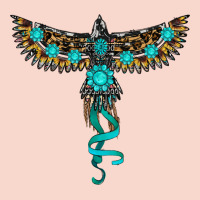 Turquoise Thunderbird Urban Hoodie | Teevron