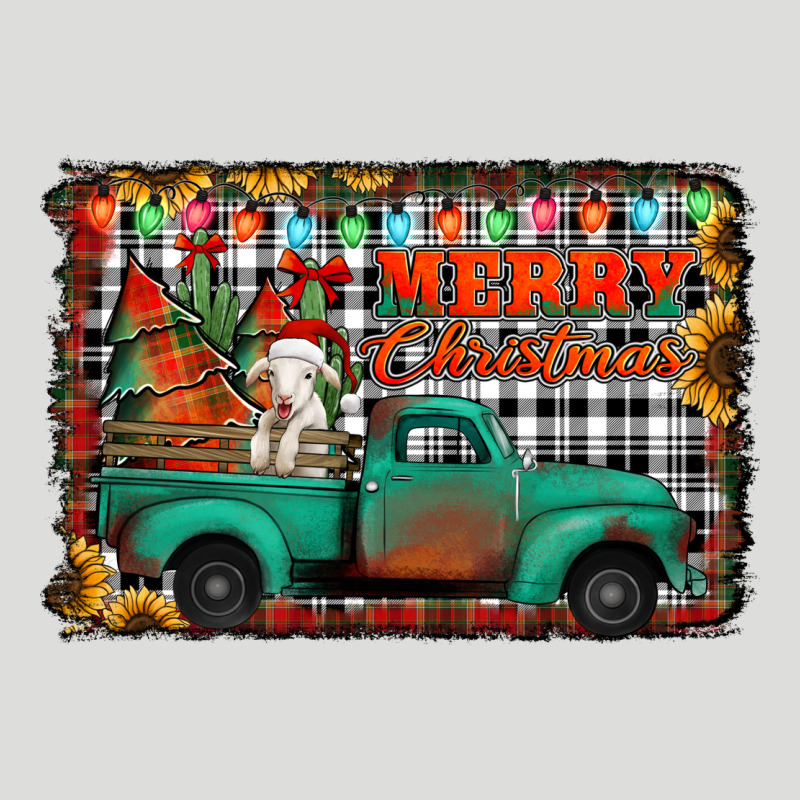 Merry Christmas Farm Truck Zipper Hoodie by Jasminsmagicworld | Teevron