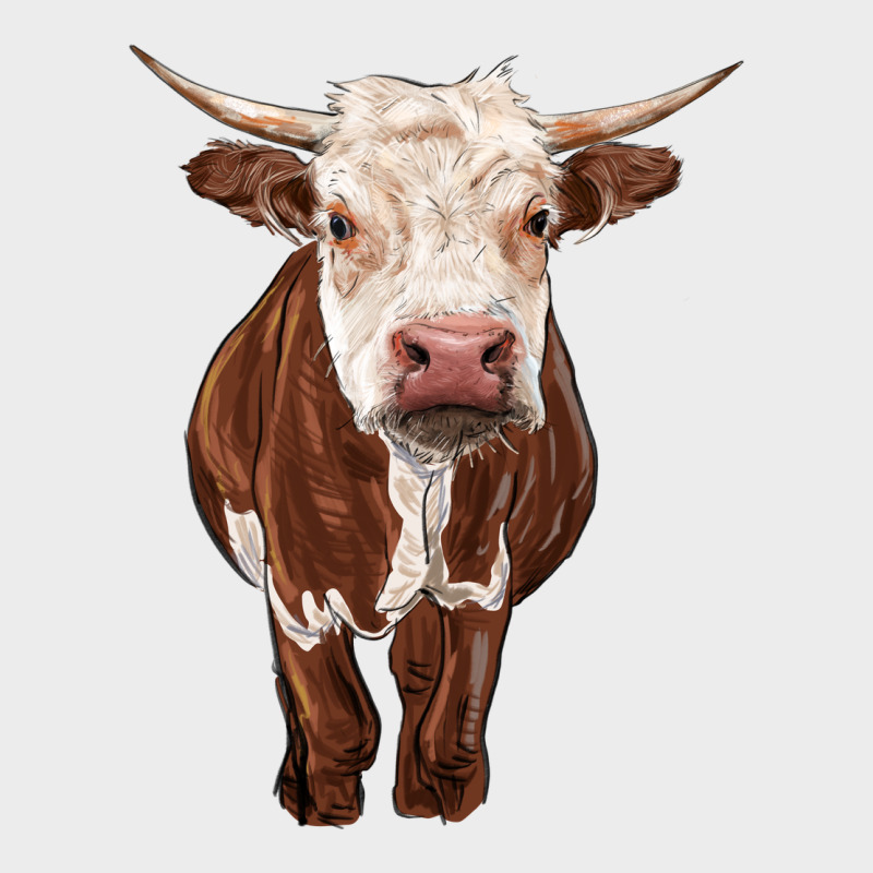 Hereford Cow Urban Hoodie by RanaPortraitStore | Teevron