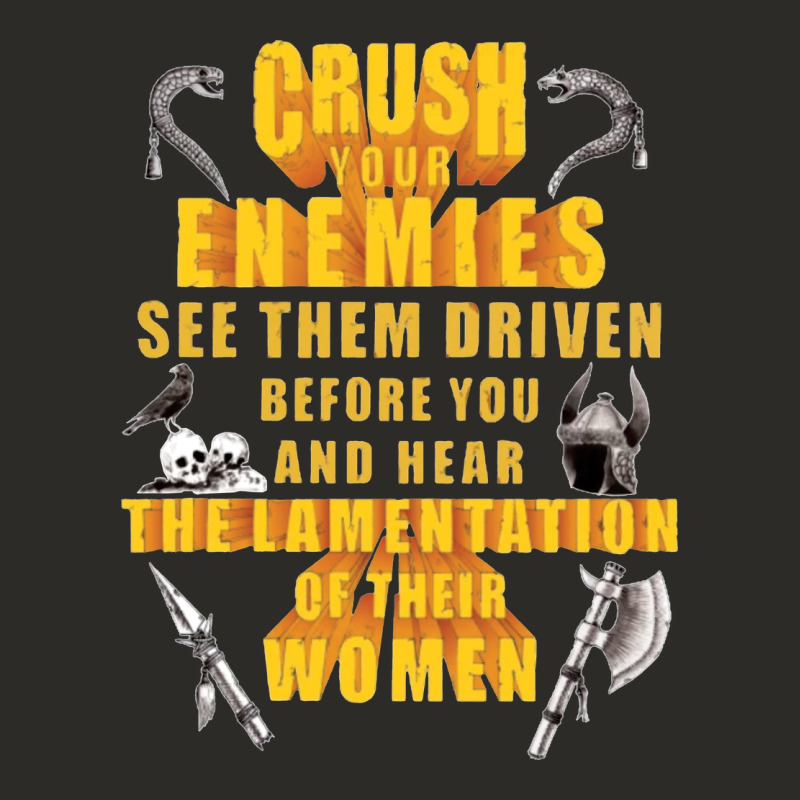 Crushs Your Enemies Merch Heavy Core Tee by baoMotion | Teevron