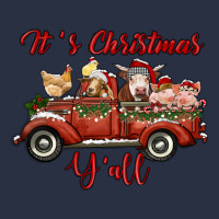 It's Christmas Y'all Truck With Farm Animals Heavyweight Sweatshirt | Teevron