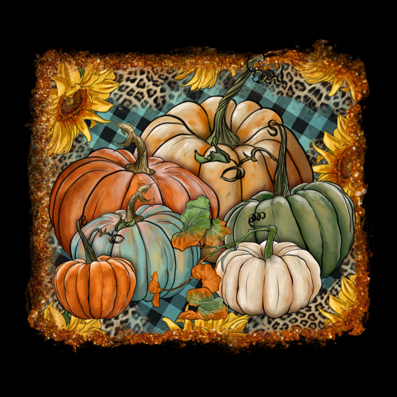 Pumpkins With Sunflowers Heavyweight Sweatshirt by RanaPortraitStore | Teevron