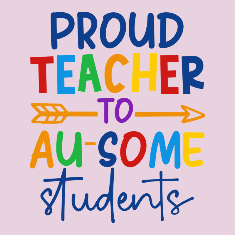 Proud Teacher To Au-some Students Ladies Tee by CowhideDigitalArt | Teevron