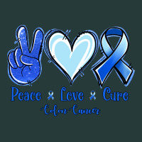 Peace Love Cure Colon Cancer Premium Sweatshirt | Teevron