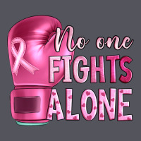 Breast Cancer No One Fights Alone Boxing Vintage Hoodie | Teevron