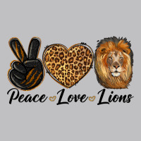 Peace Love Lion Head Long Sleeve Tee | Teevron