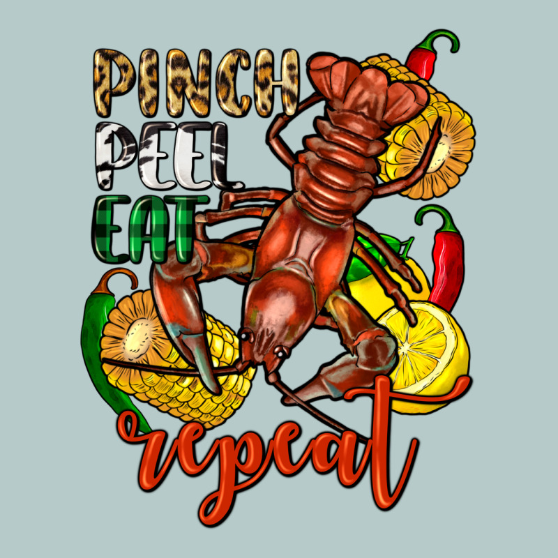 Pinch Peel Eat Repeat Crawfish Heavy Core Tee by FaDigitalArtStudio | Teevron